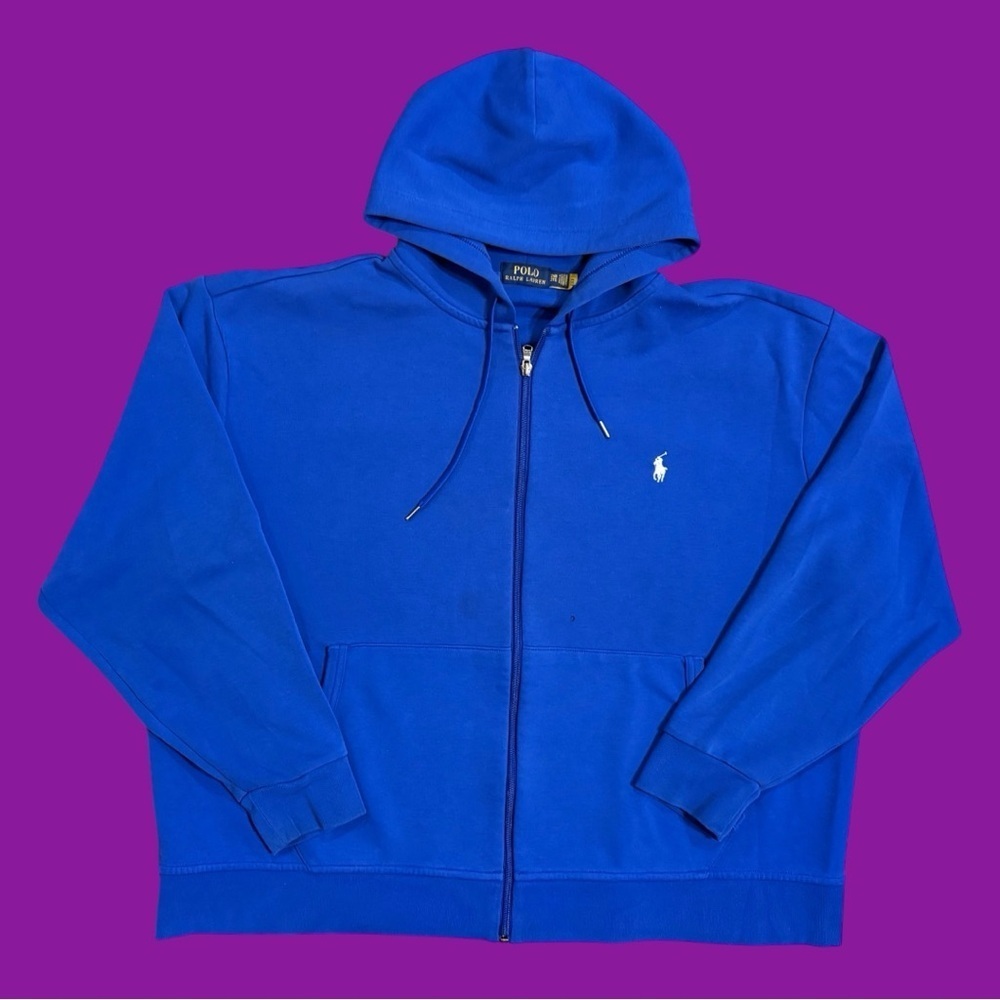 Polo Ralph Lauren Performance Zip-Up Hoodie (Blue)